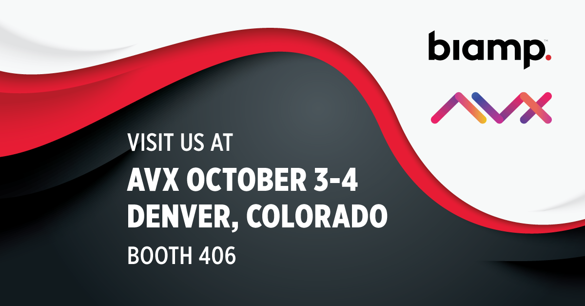 AVX October 3-4 Denver, Colorado Booth 406