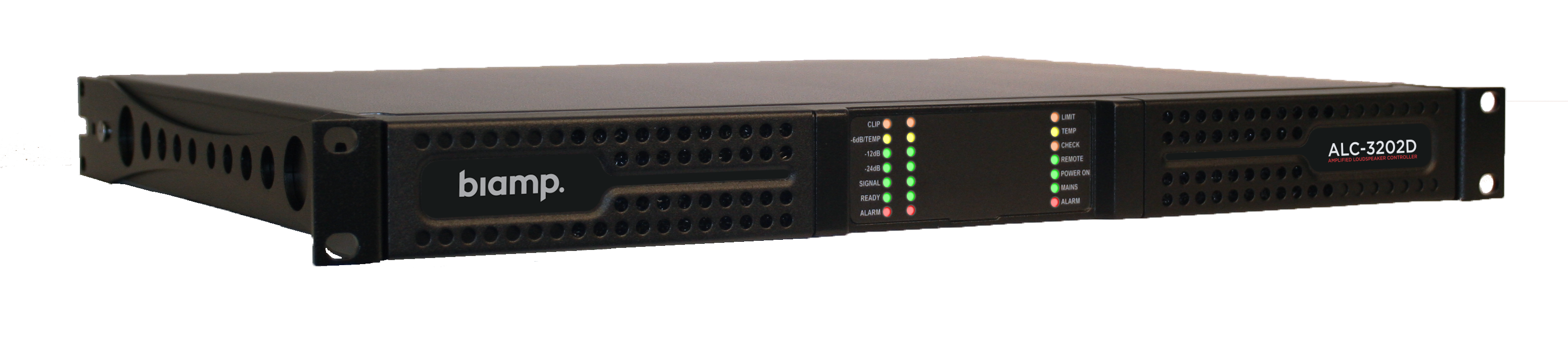 Front image ALC-3202D 2 Channels x 3200W + DSP and Dante