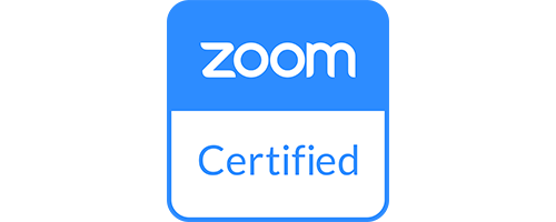 Logo image for Certified for Zoom