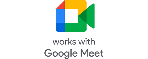 Logo image of Works with Google Meet