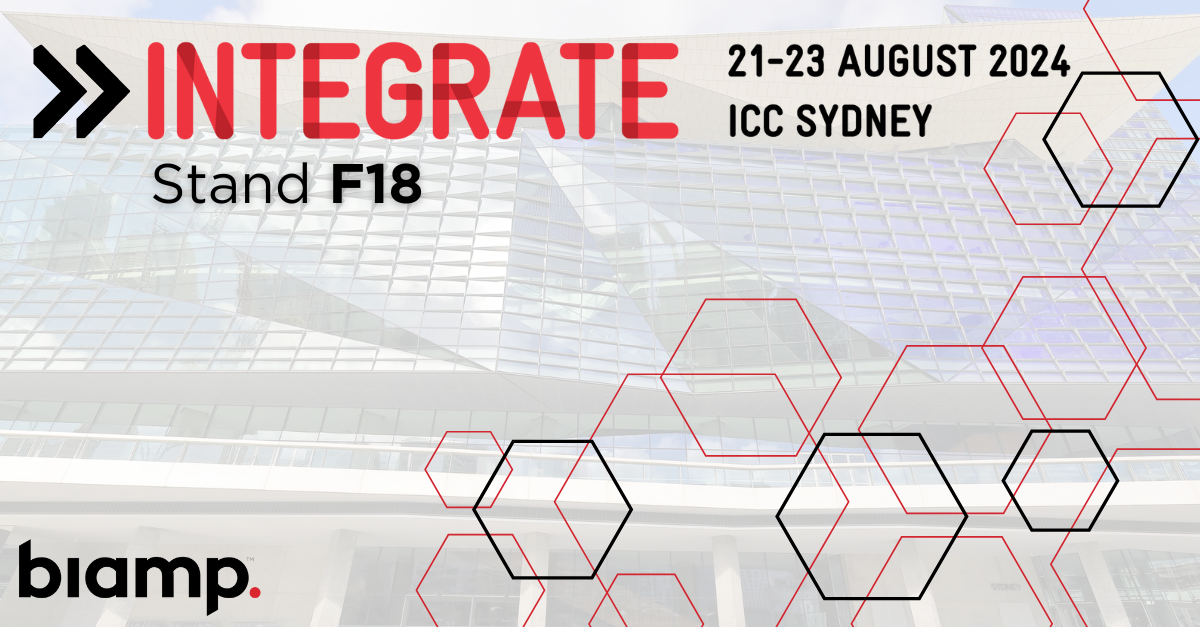 Biamp at Integrate Expo 2024 Sydney