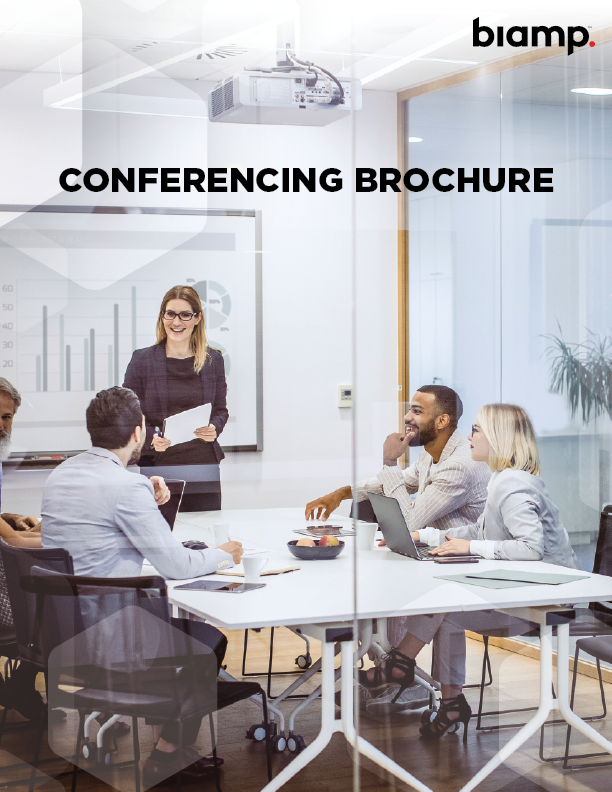 Image of Biamp Conferencing Brochure Cover