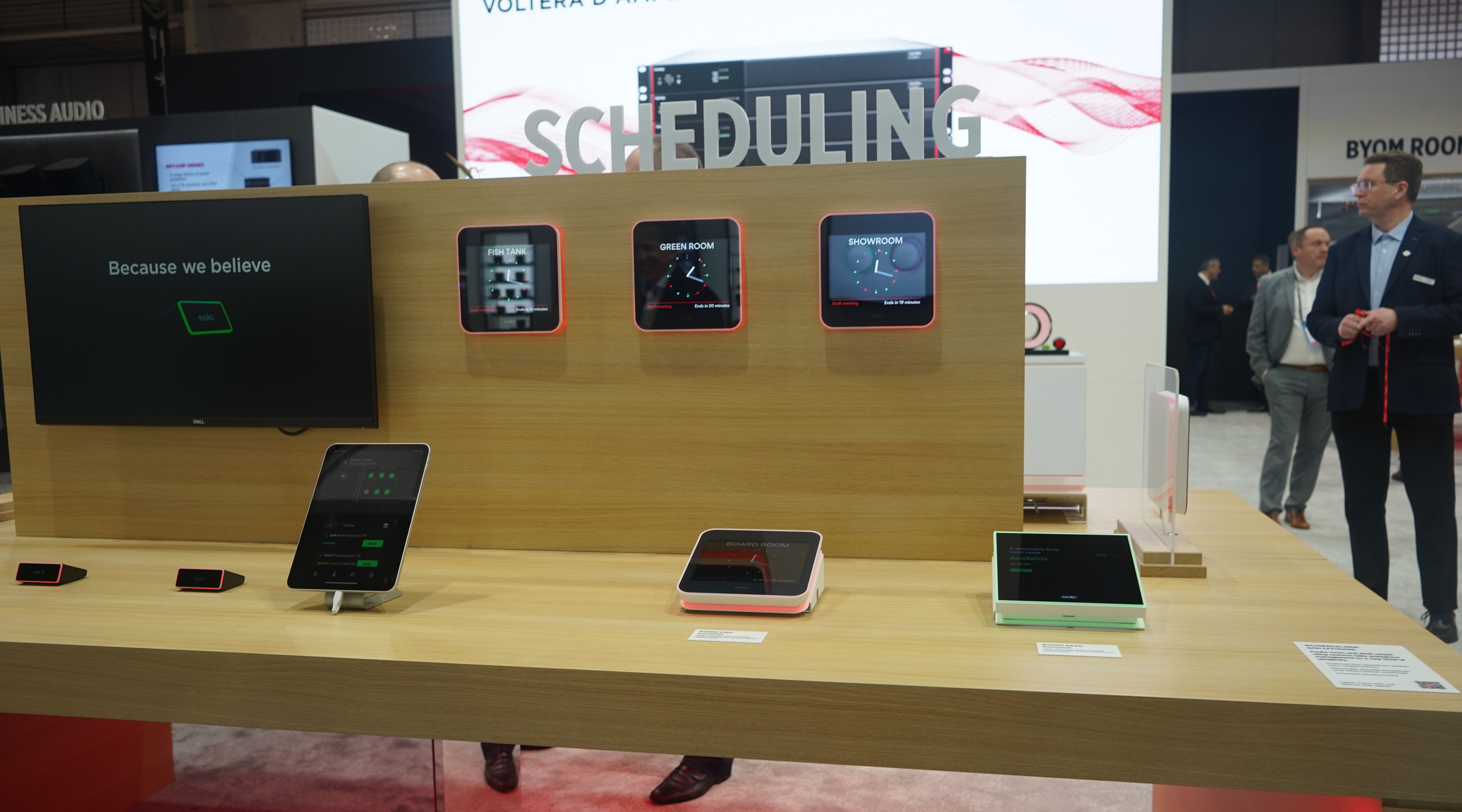 Image of Scheduling Booth Section