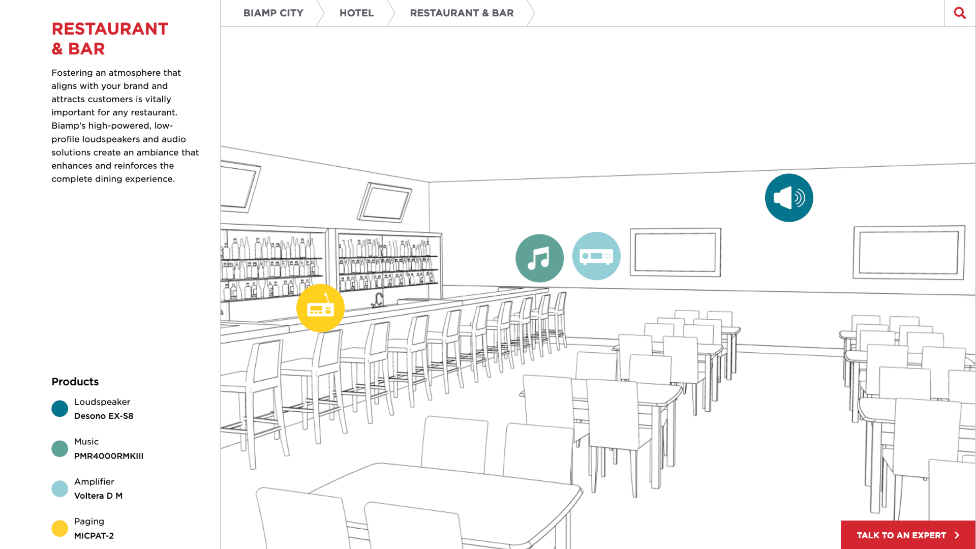 Extraordinary AV for Extraordinary Dining Experiences
