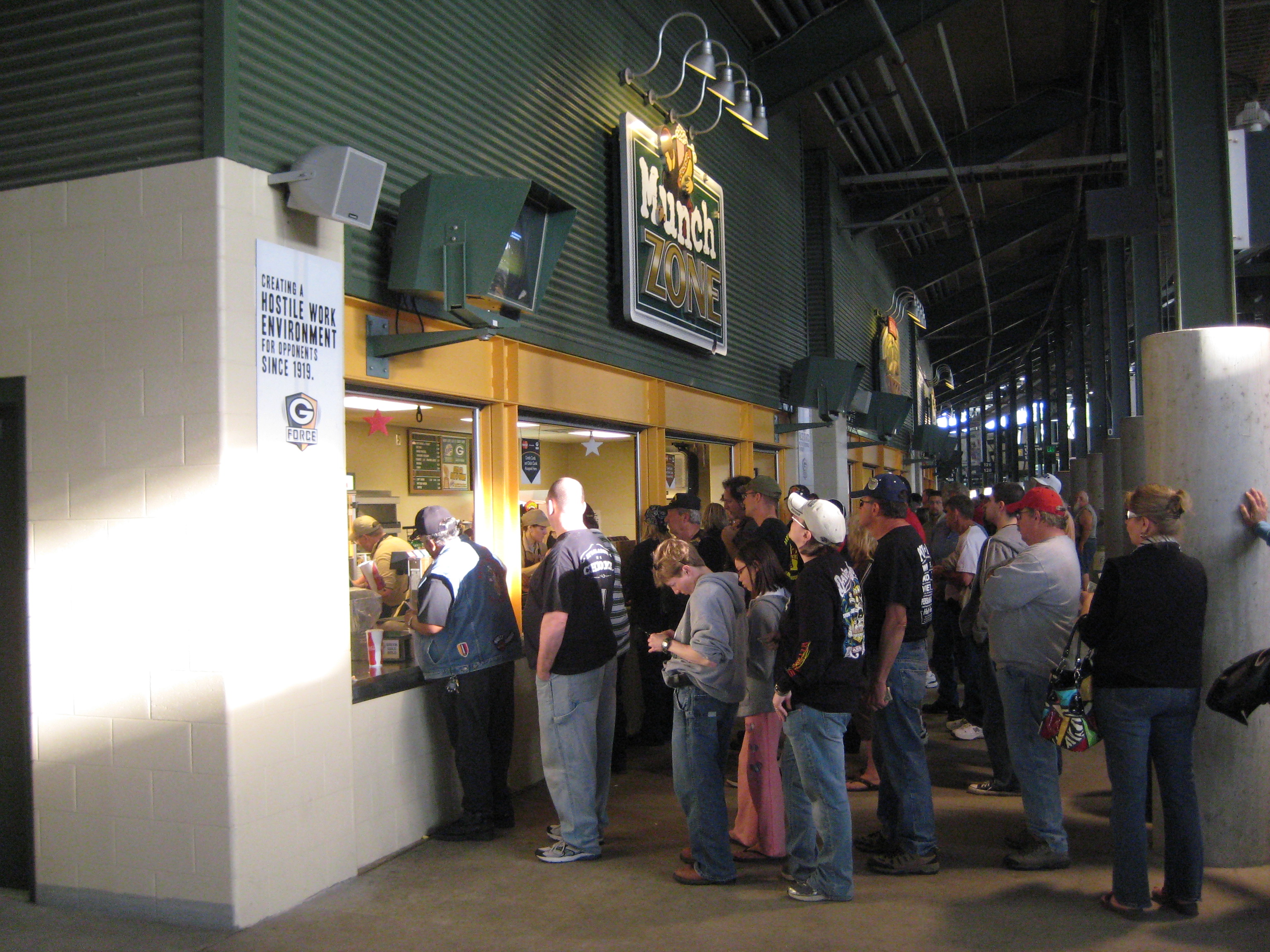 Lambeau Field crowd