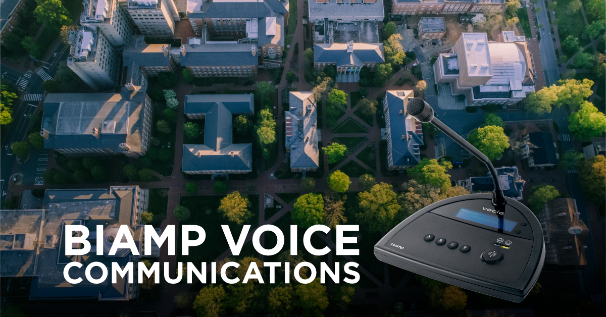 Voice Communication Solutions from Biamp