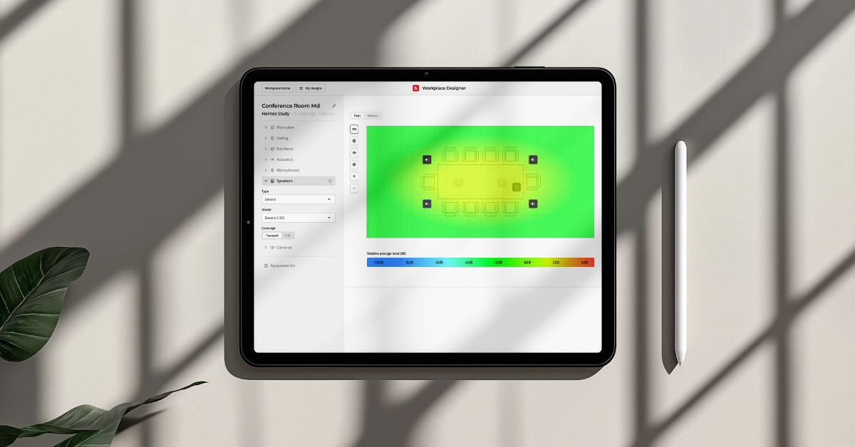 Why Every AV Room Installation Should Start in Workplace Designer