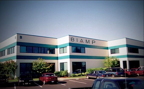 Building with BIAMP logo