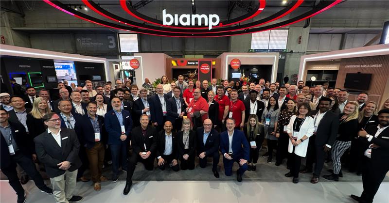 Biamp at Integrated Systems Europe 2026