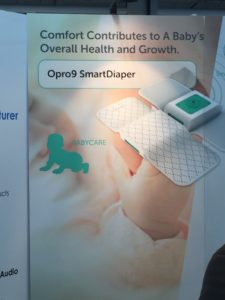 Image of a display for a SmartDiaper