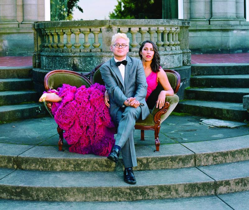 Thomas Lauderdale and China Forbes of Pink Martini, the headliners of the 2021 PDX Jazz Festival