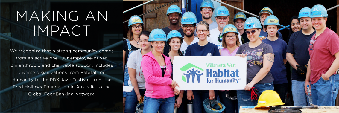 Making An Impact in Our Community Making An Impact in Our Community
