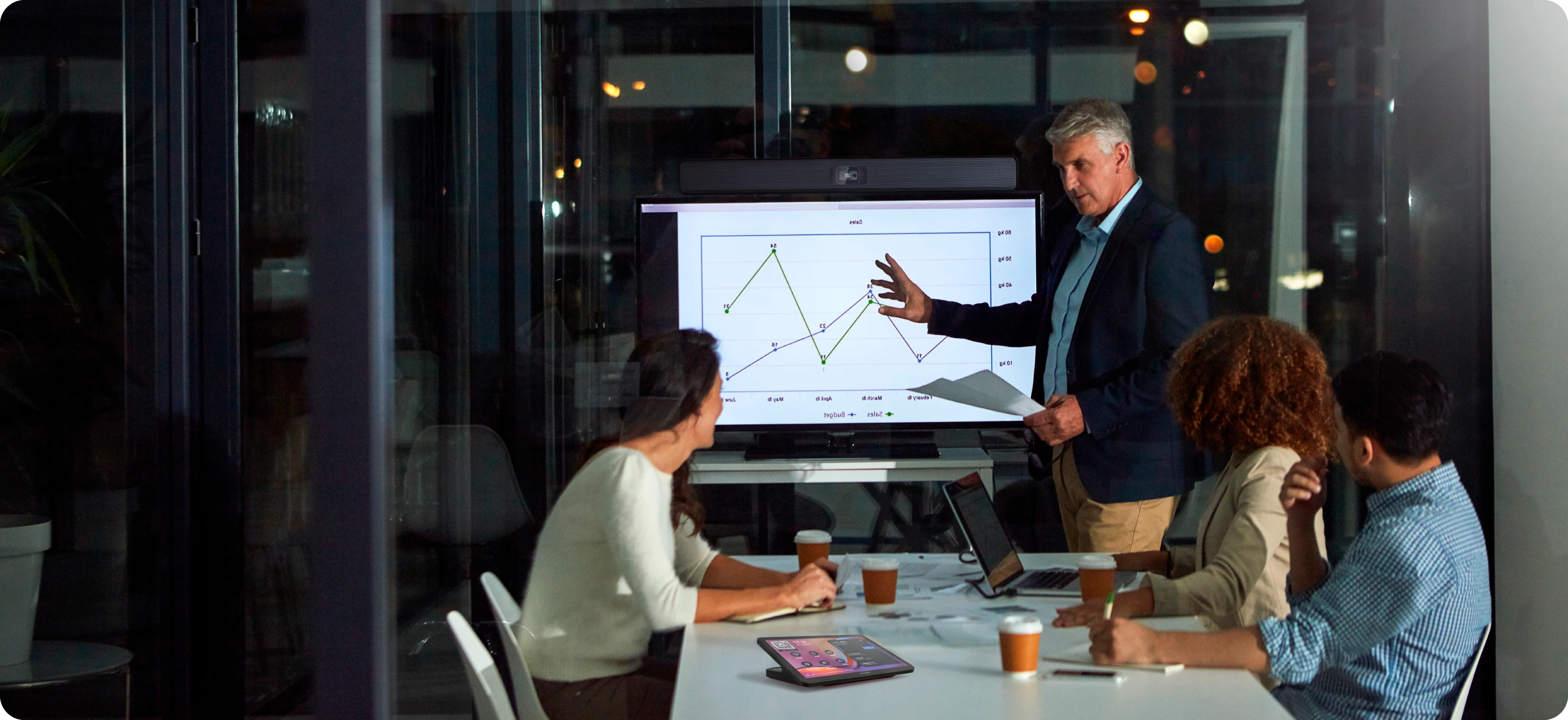 Leading a meeting