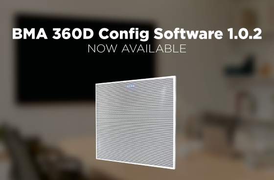BMA 360D Config Software 1.0.2 - Now Available
