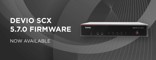 Biamp Camera Controller 1.11.1 Update Now Available