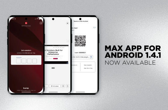 MAX App for Android 1.4.1 now available