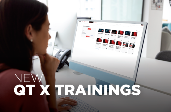 New QT X Trainings