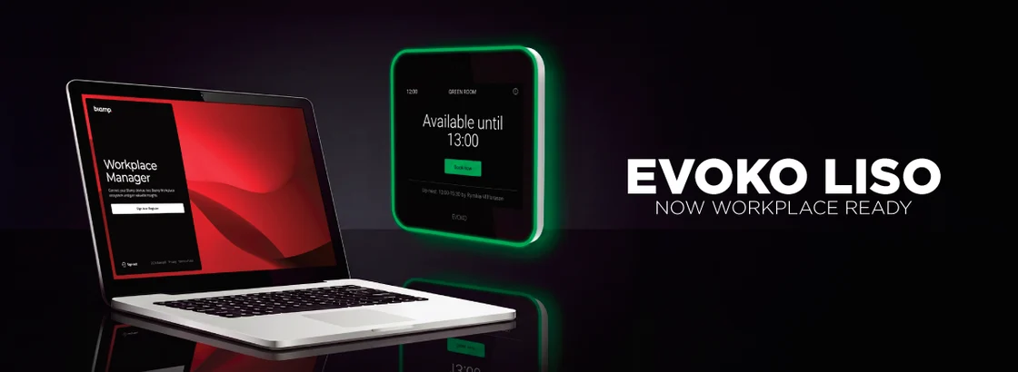 Evoko Liso Now Connects to Biamp Workplace