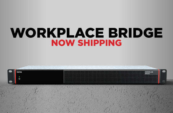 Workplace Bridge Now Shipping header