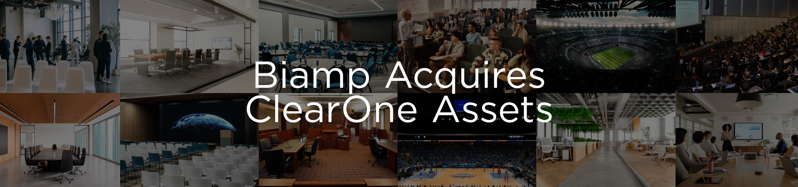 Biamp acquires ClearOne Assets