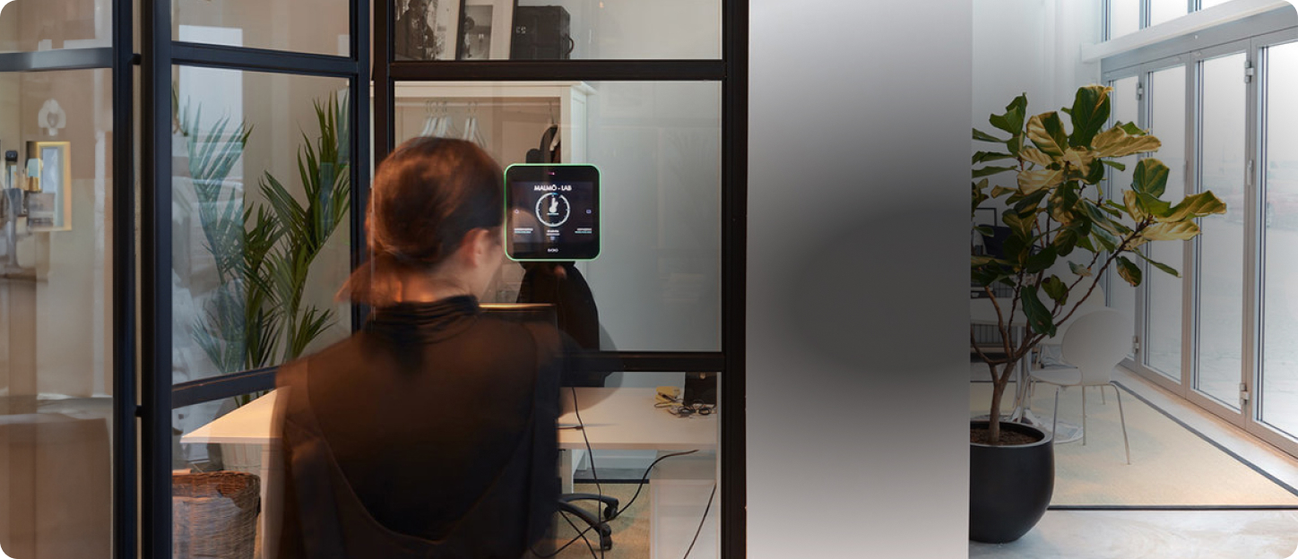 Evoko scheduling products from Biamp - hero image