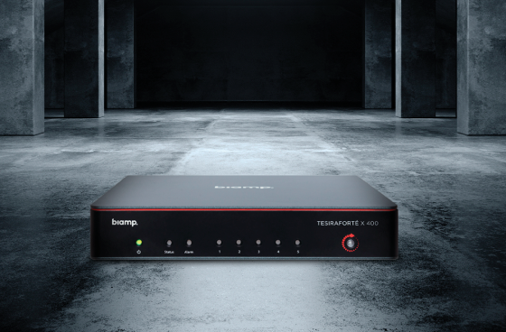 Image of TesiraFORTÉ X 400 Compact DSP - Referencing Tesira FW v5.4