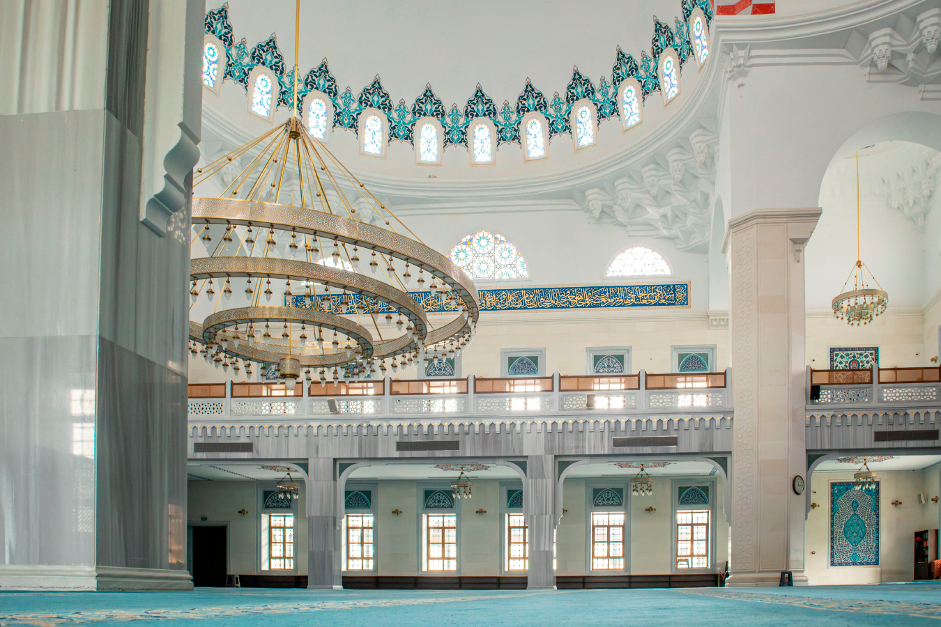An open mosque space
