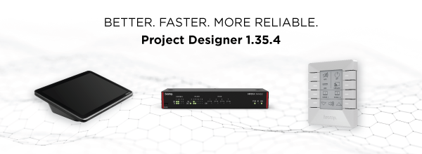 Better. Faster, More Reliable. Project Designer 1.35.4
