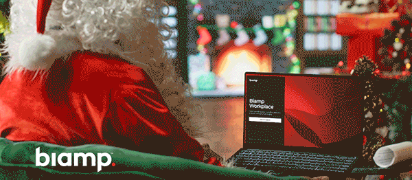 Work Starts Here - Even for Santa - Happy Holidays