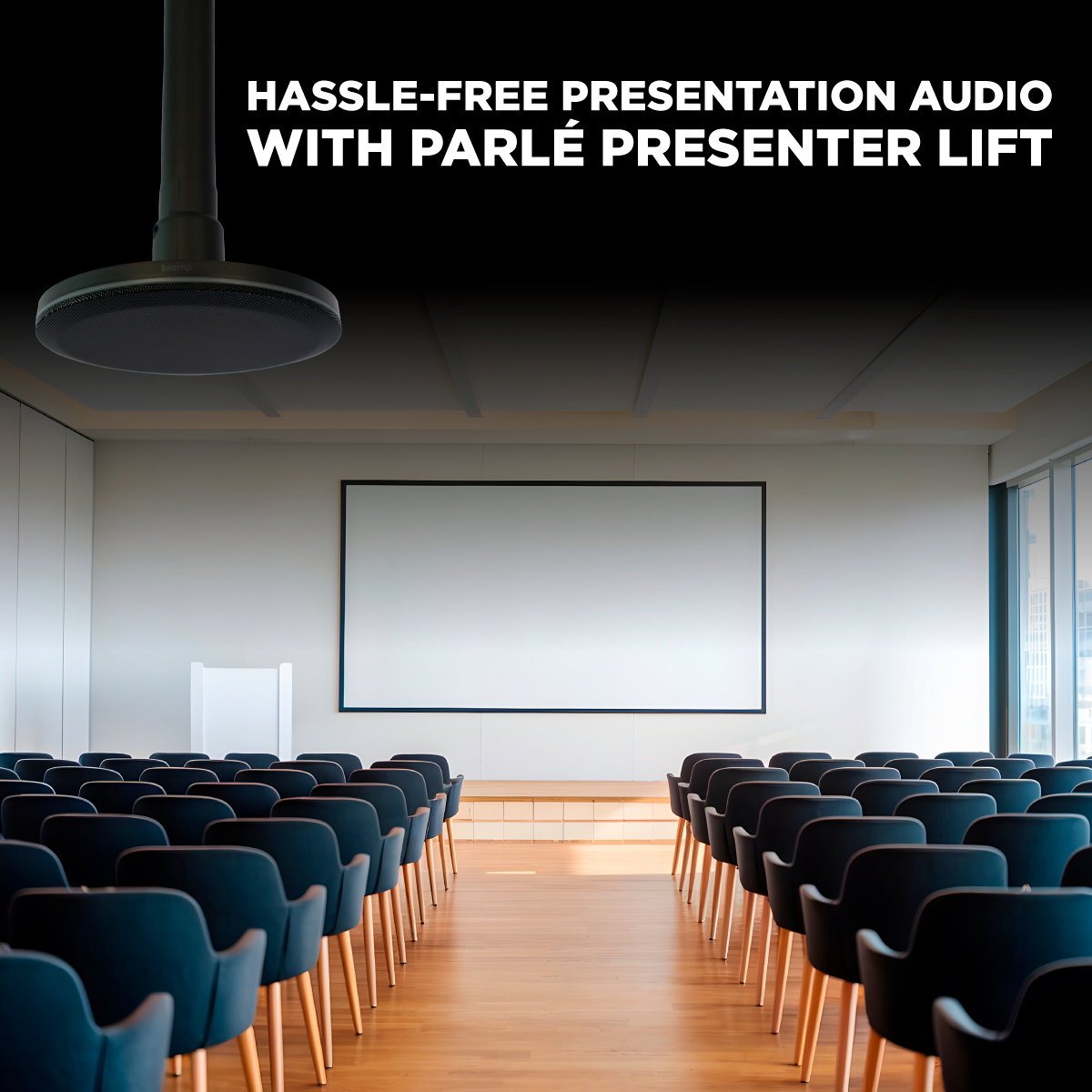 Hassle-free Presentation Audio With Parle Presenter Lift