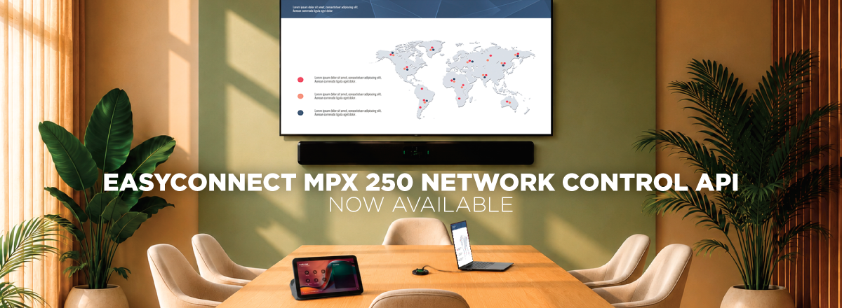 Easyconnect MPX 250 Network Control API Now Available