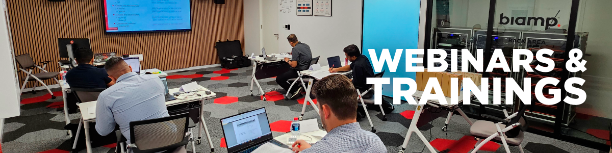 Webinars and Trainings