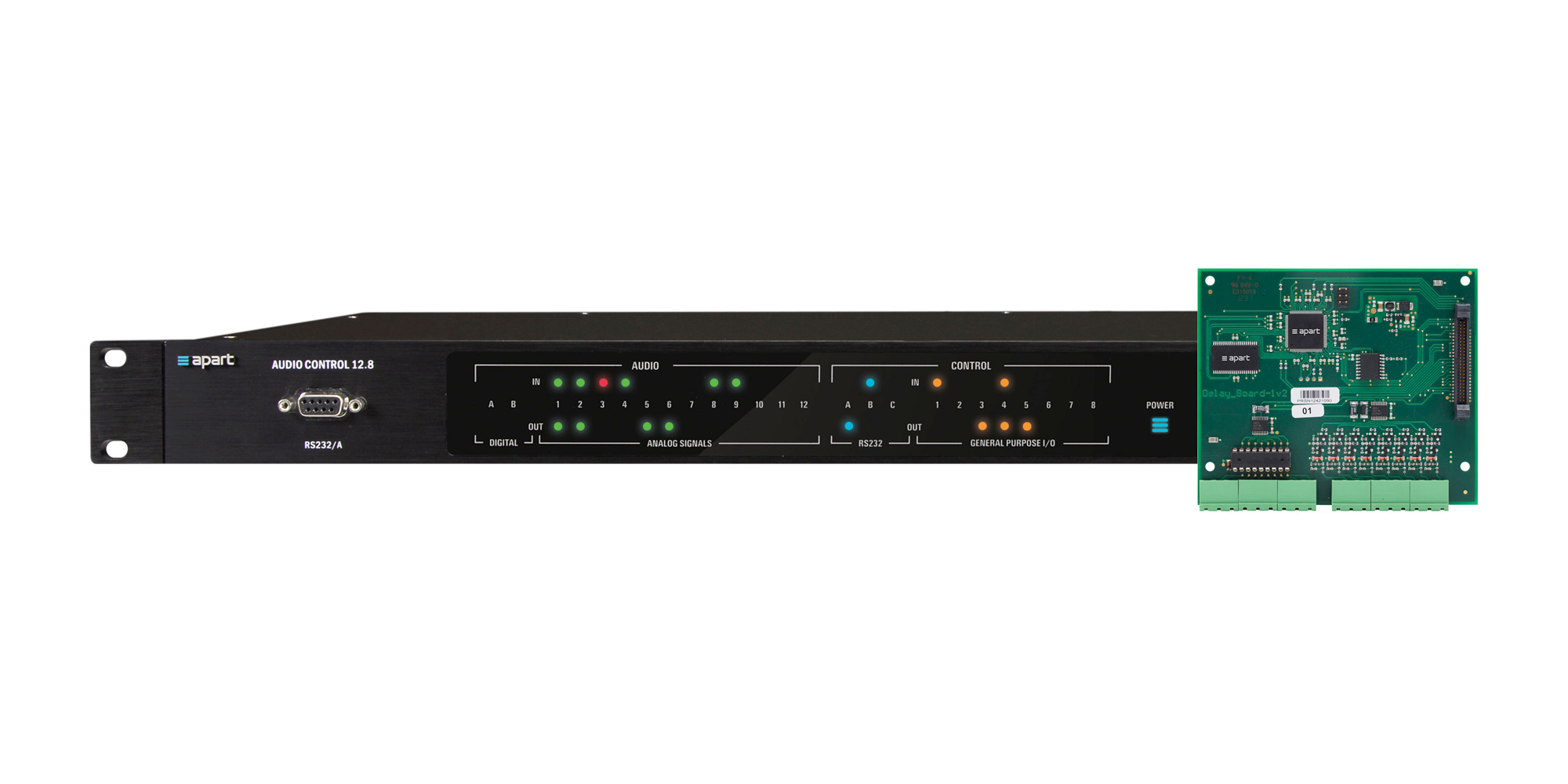AC12.8SET AUDIOCONTROL12.8 with AC12.8FP