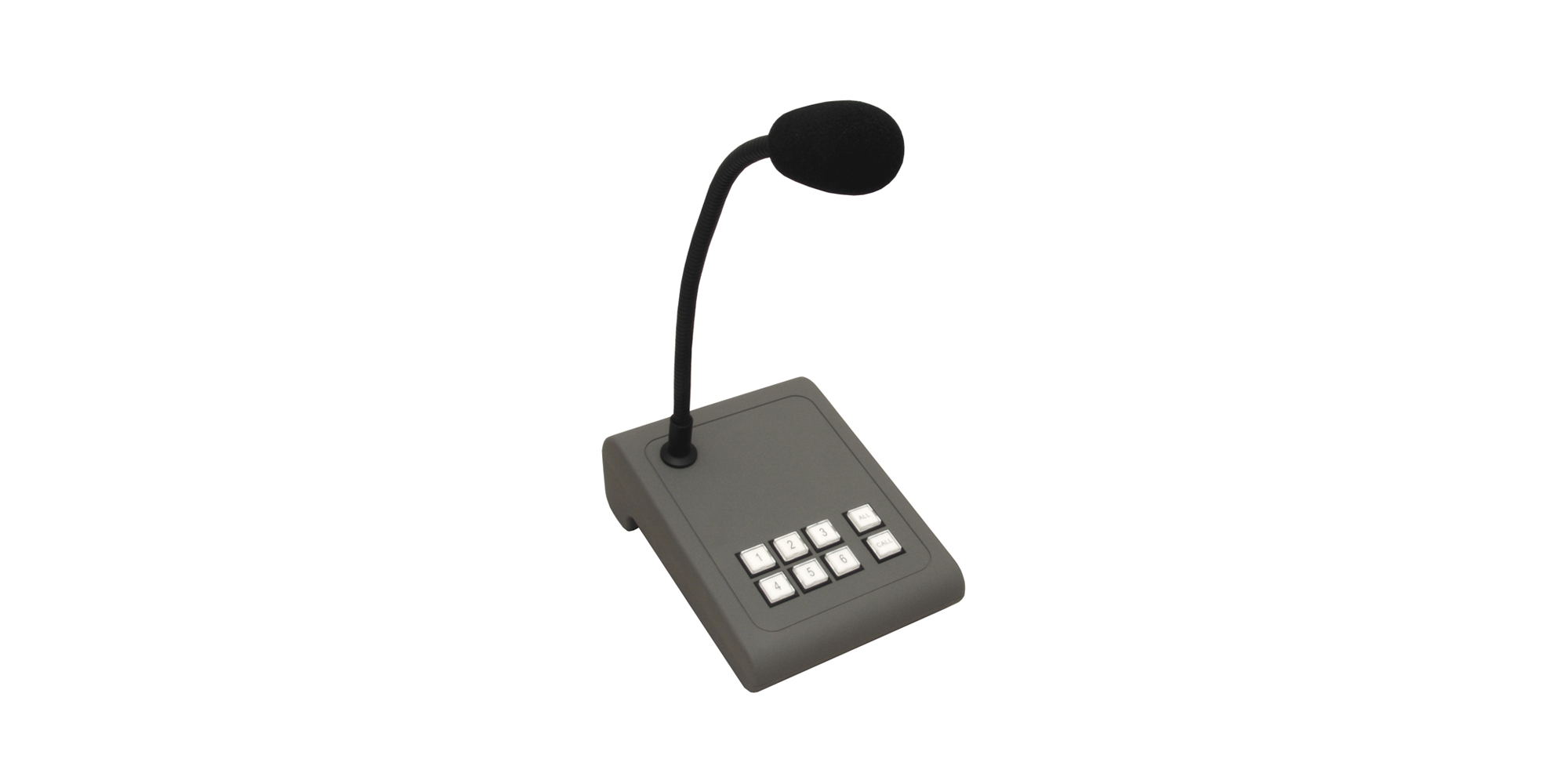 MICPAT-6 6-zone paging microphone