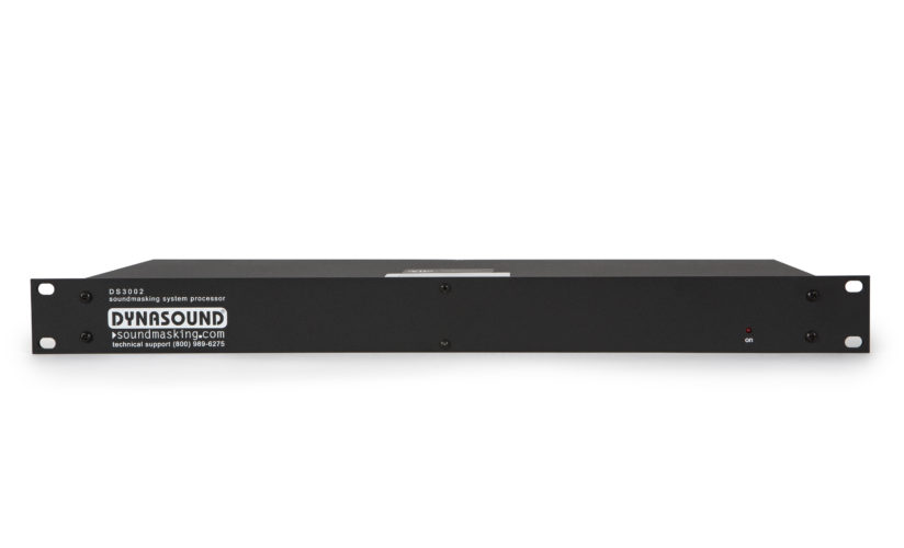 DS3002 Sound masking, paging and music generator for DynasoundPro networked and 70 volt systems with 2 balanced inputs and outputs. 
