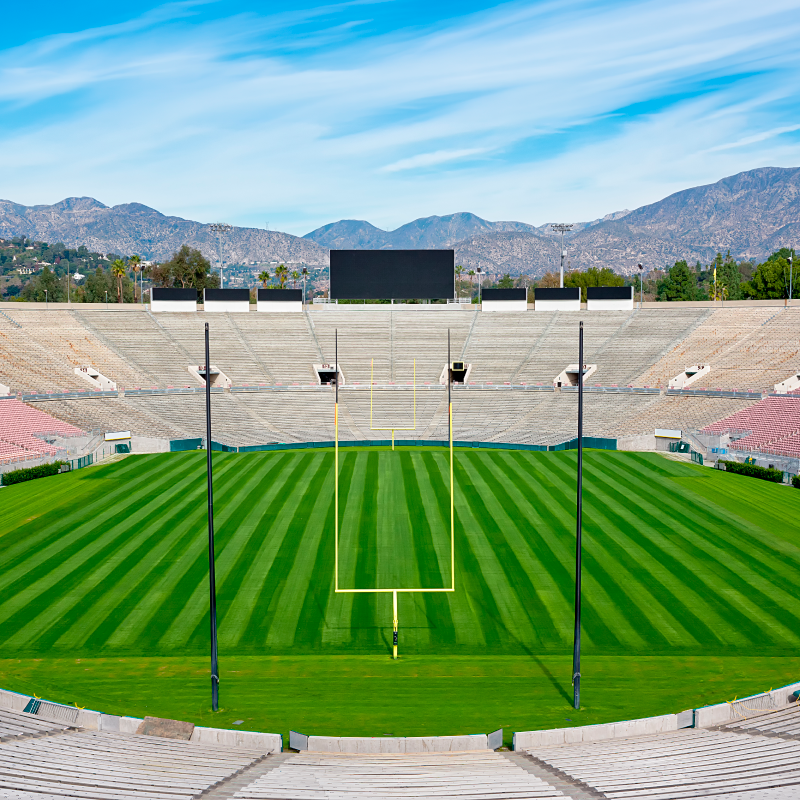 College football stadium