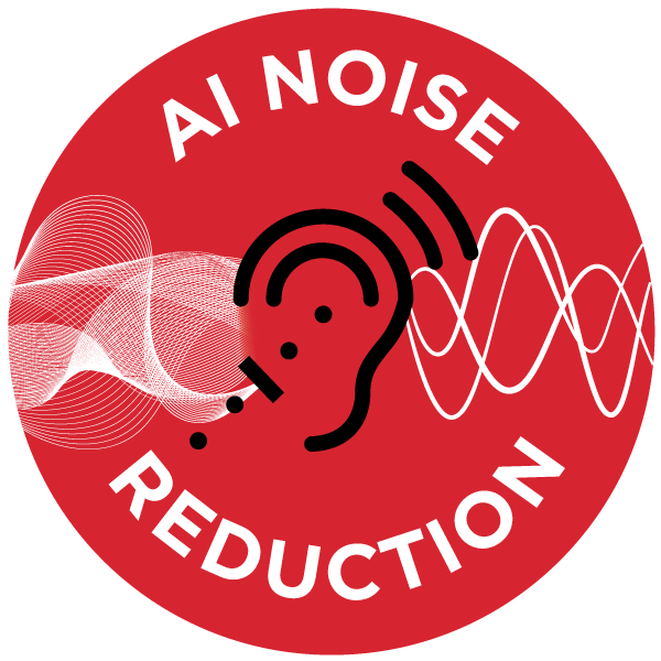 Logo for the Biamp AI Noise Reduction