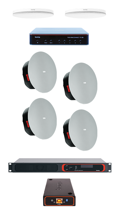 UC Bundle Solution for Large Conference Room Ceiling Mic UC Bundle Solution for Large Conference Room Ceiling Microphone