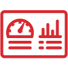 Comprehensive System Monitor and Report Icon