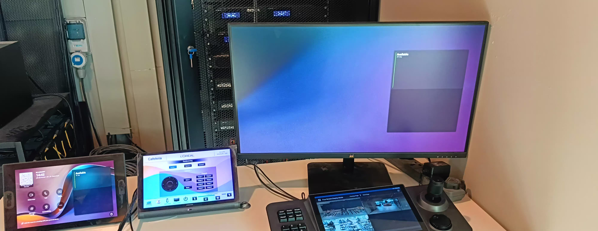 control set up