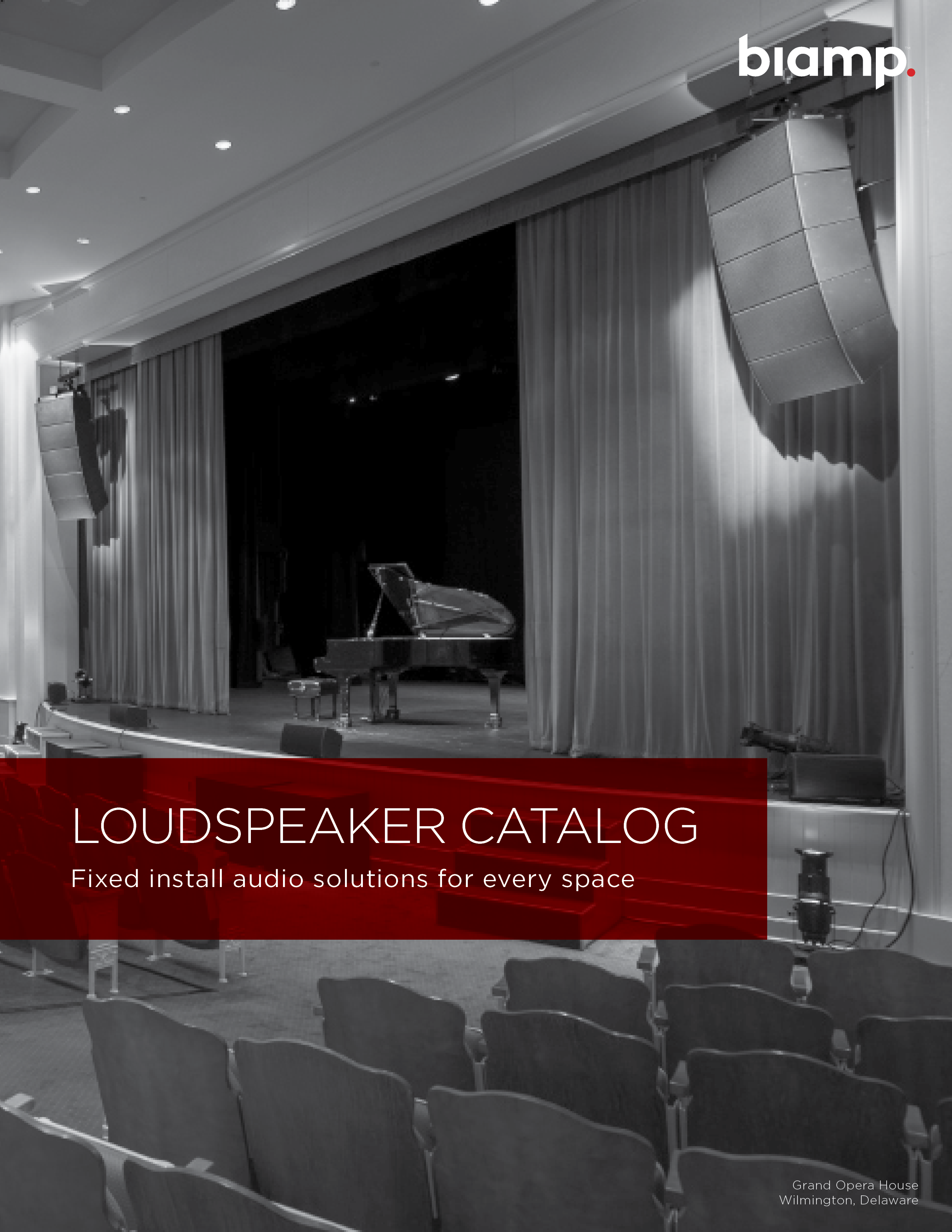 Image of Biamp Loudspeaker Catalog