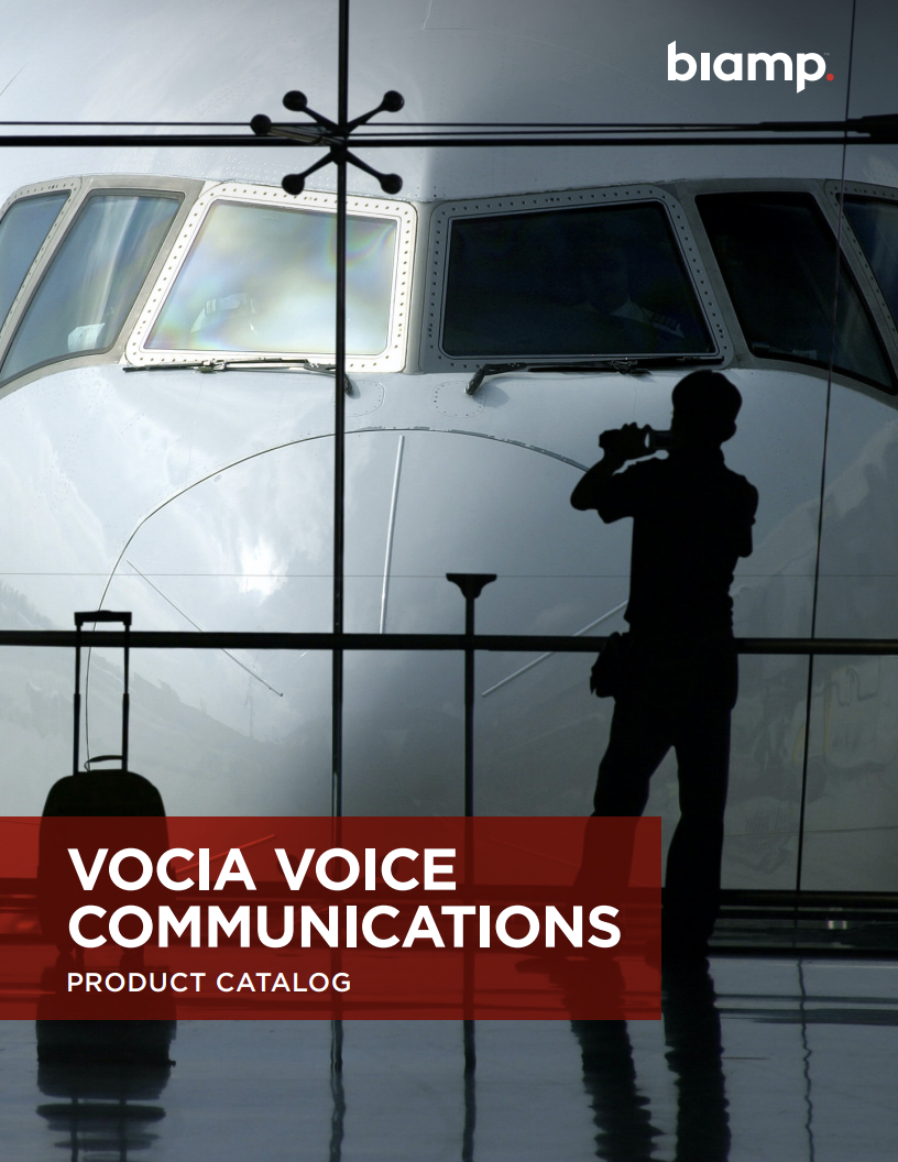 Vocia Voice Communications Product Catalog