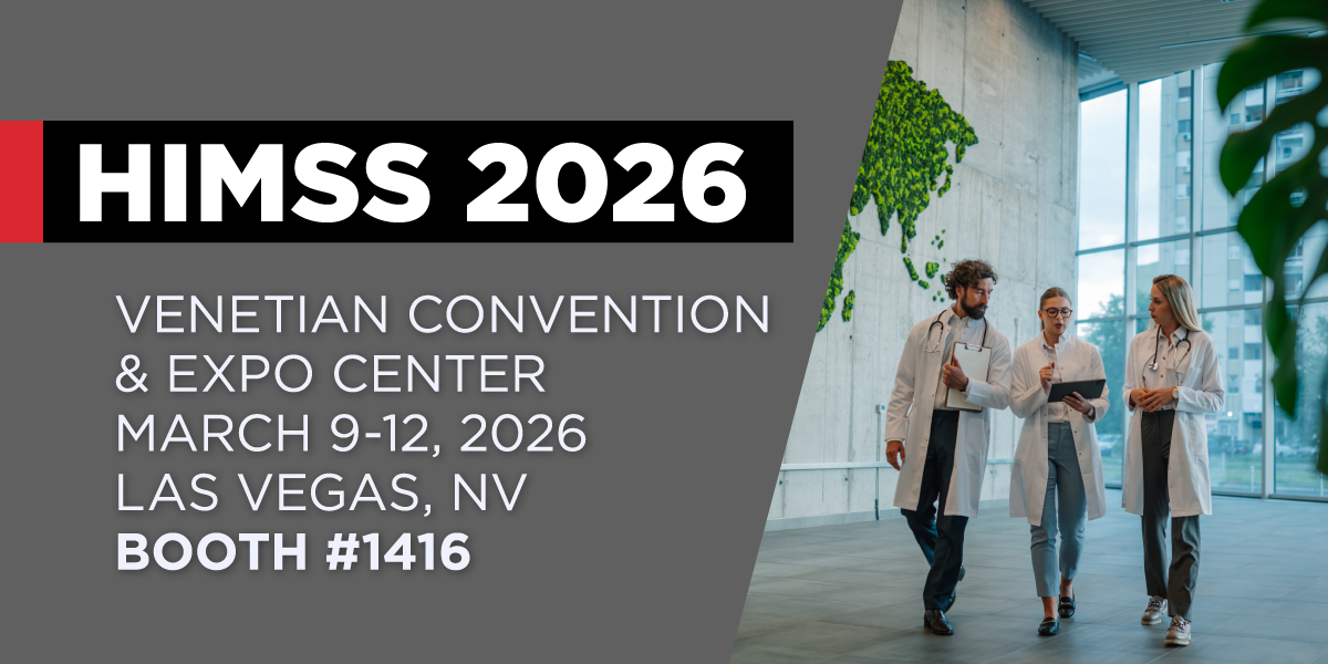 HIMSS 2026 Venetian Convention and Expo Center, March 9-12, 2026 Booth 1416