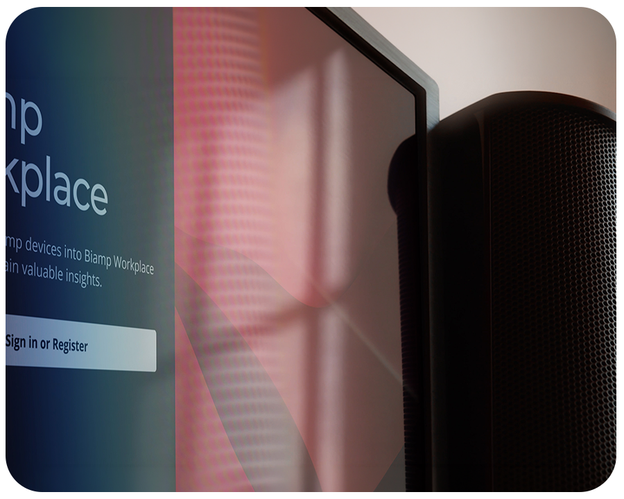 Poste de travail Biamp