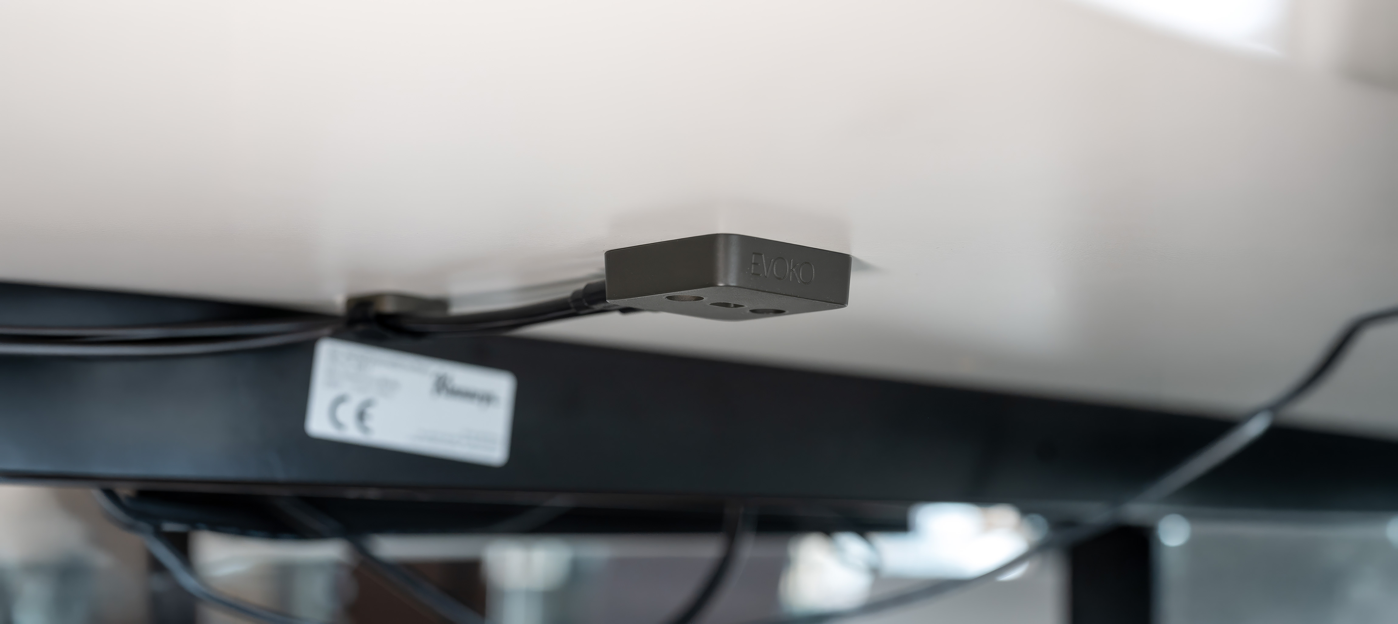 Sensor til bordreservation under bordet