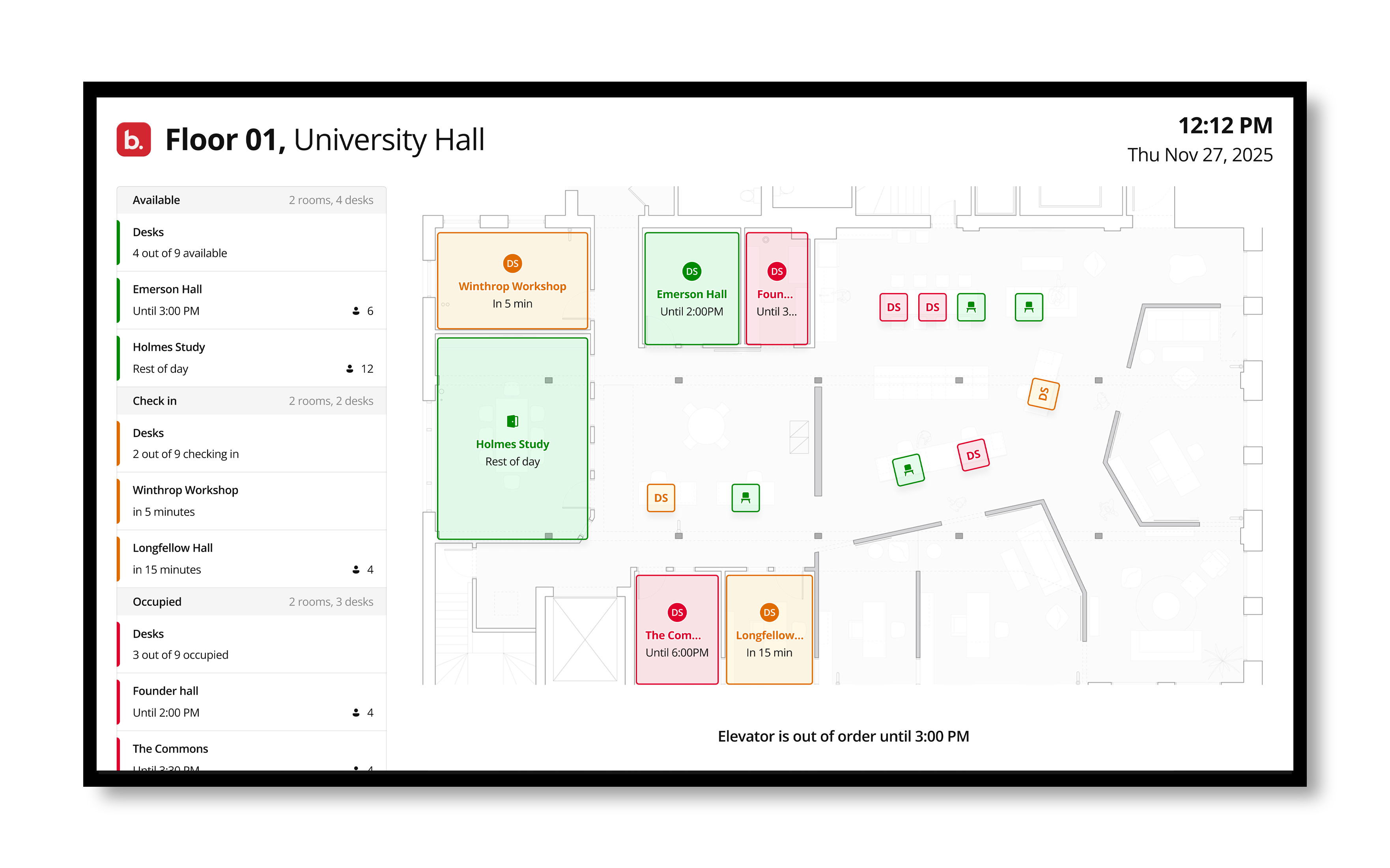 Floor Plan for Evoko