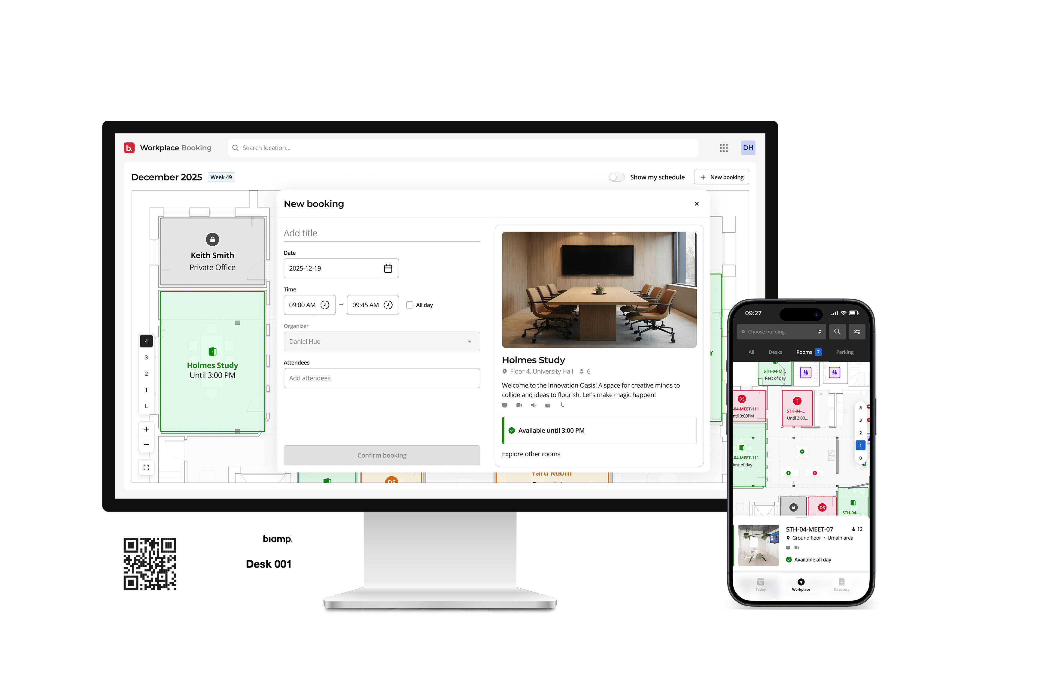 Workplace Booking Hero