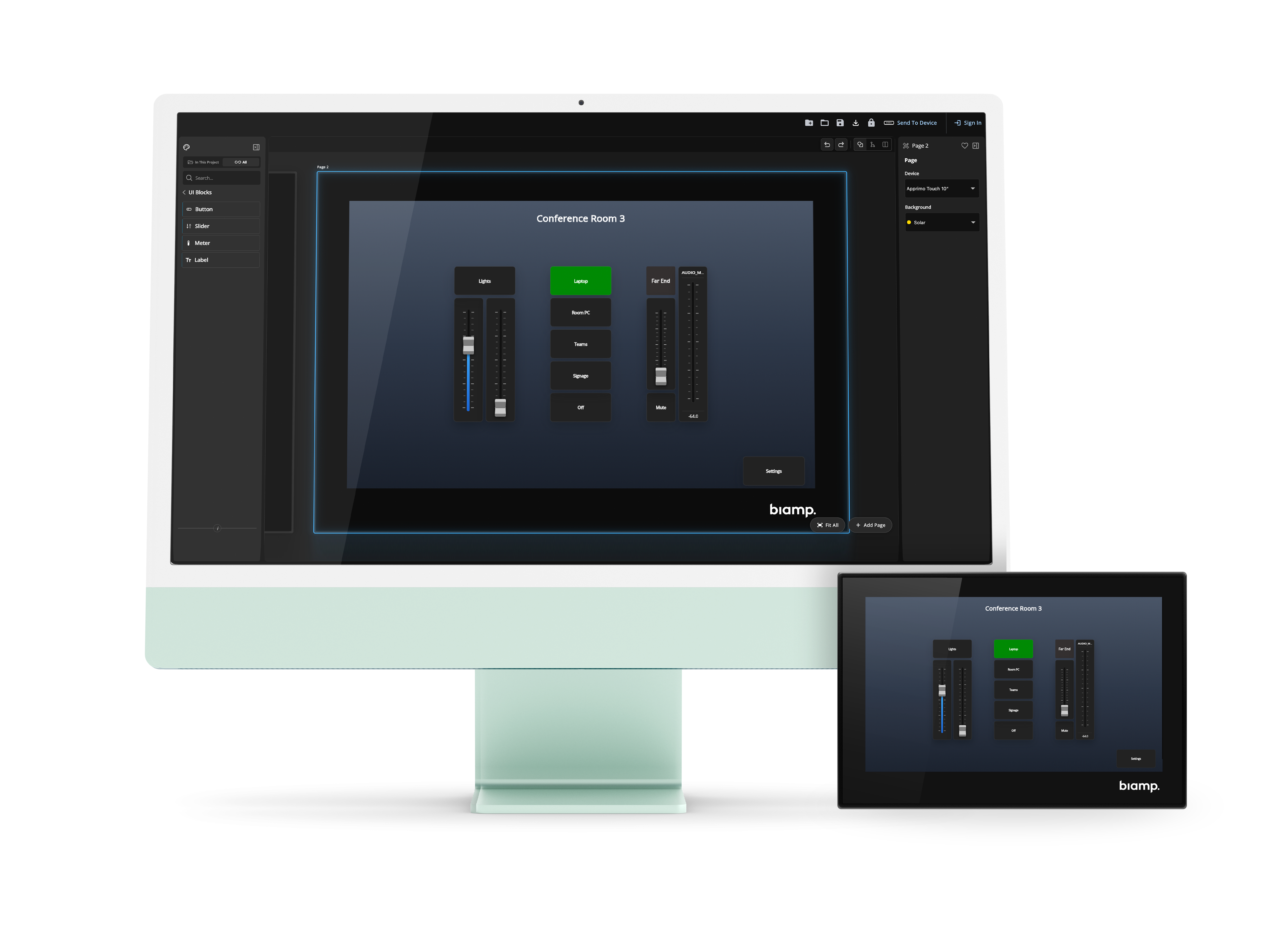 Control Page Hero